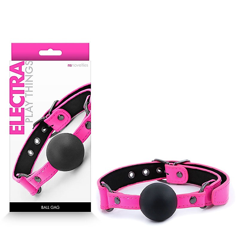 Electra Ball BDSM Play Mouth Gag by NS Novelties - Bondage Gags and Bits
