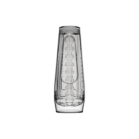 Main Squeeze Optix Crystal Male Masturbator by Doc Johnson - Masturbators and Strokers
