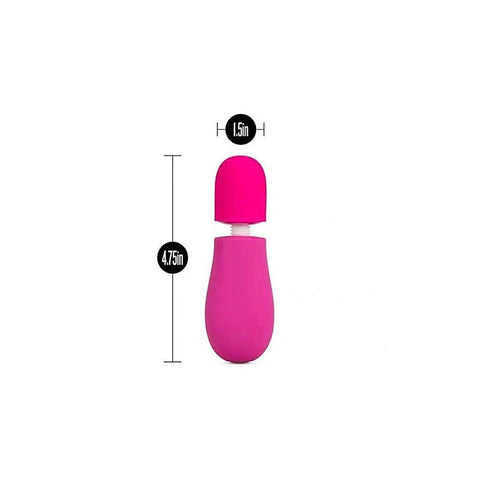 Rose Petite Massage Body Wand Vibrator Pink - Body Wands