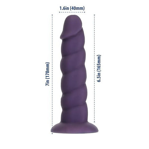 Addiction Unicorn Realistic Dildo 7 inch by BMS Factory - Realistic Dildos