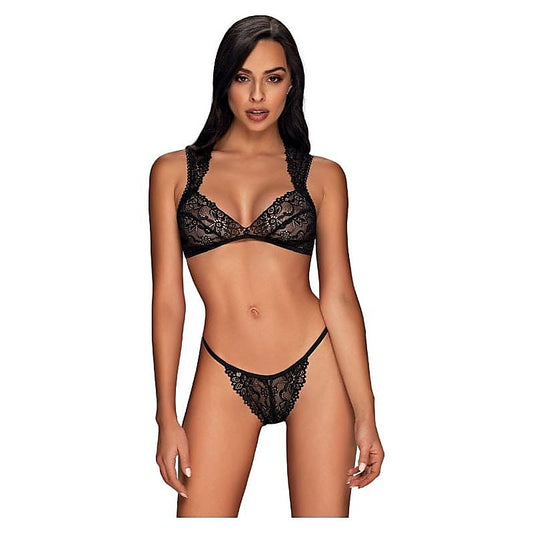 Obsessive Elisetta Bra & Panty Set 2 Piece - Bras and Bra Sets