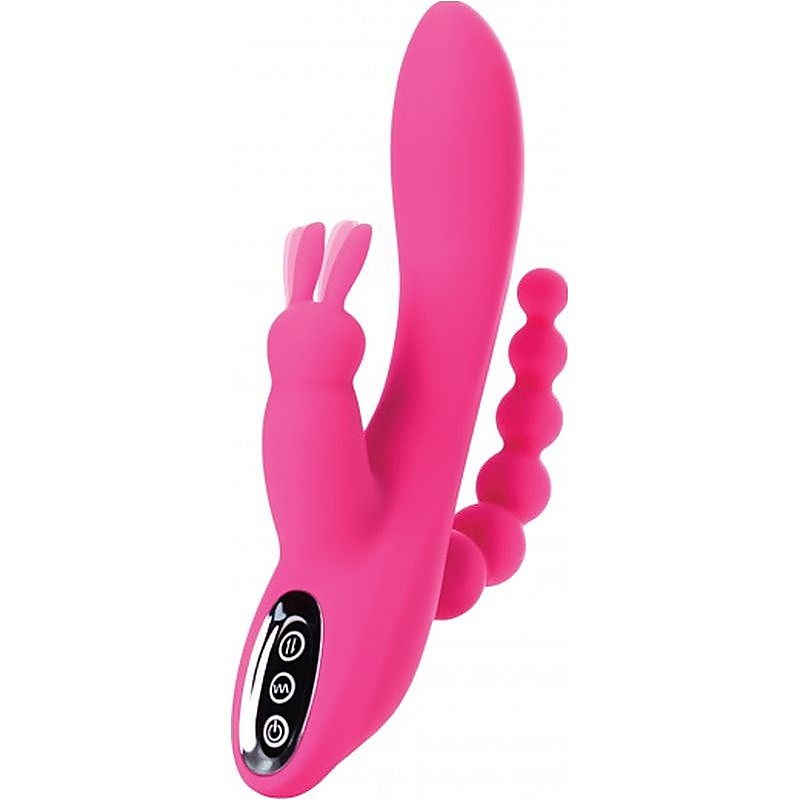 JOS Spanky Triple Stimulator Rabbit by ToyFa - Rabbit Vibrators