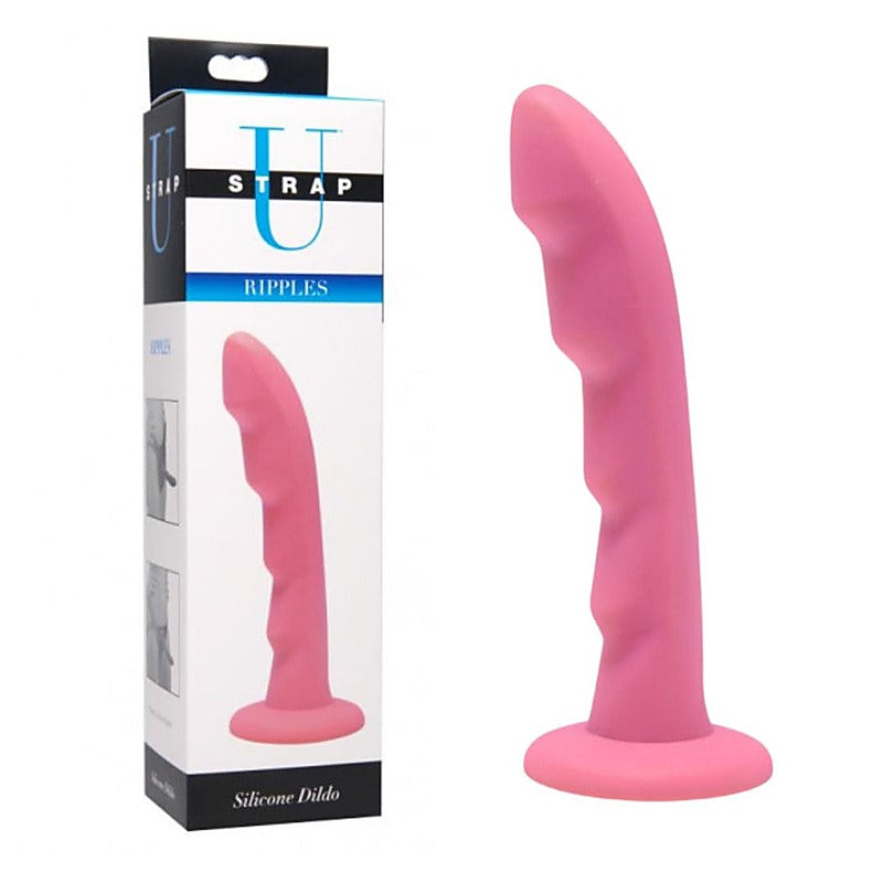 Ripples Realistic Silicone Dildo by XR Brands - Realistic Dildos