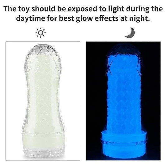 Lovetoy Lumino Play Mens Pocket Masturbator - Masturbators and Strokers