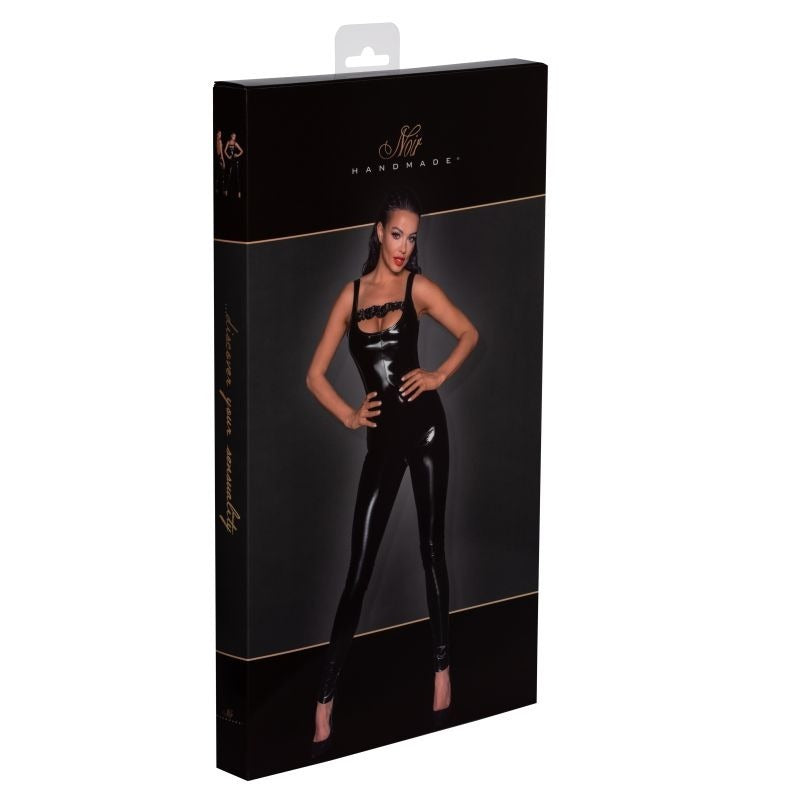 PVC Overall w/ 2 Way Zipper Her Fetish by Noir Handmade - Her Fetish