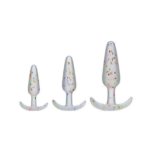 Doc Johnson Pride Silicone Anal Trainer Set