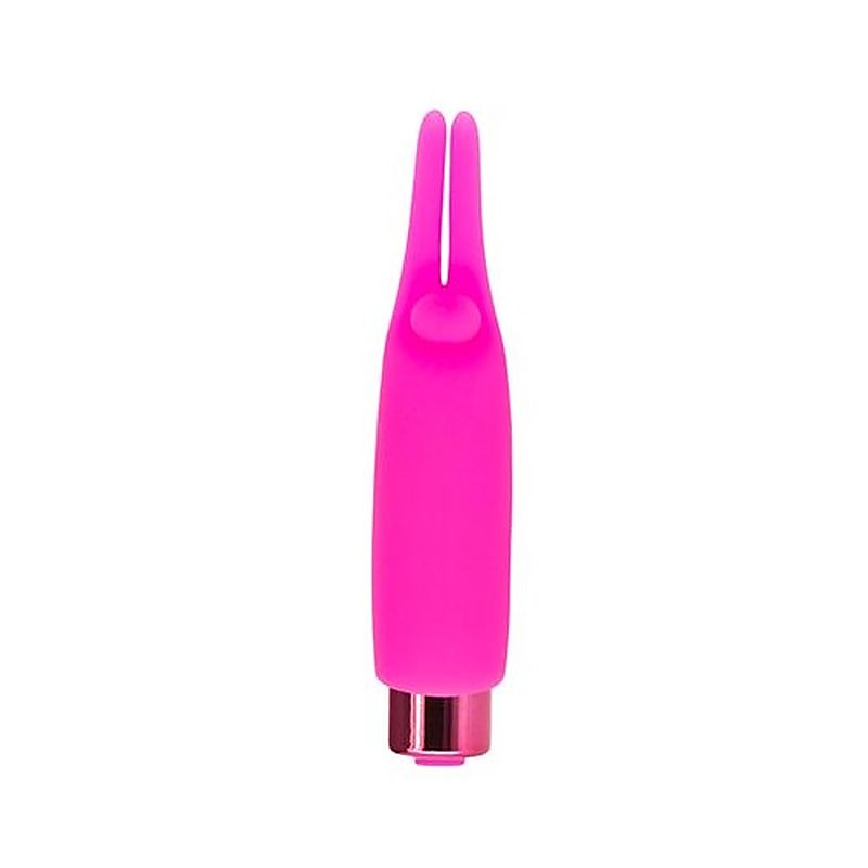 Power Bullet Teasing Tongue Vibrator With Rechargeable Bullet - Finger and Tongue Vibrators