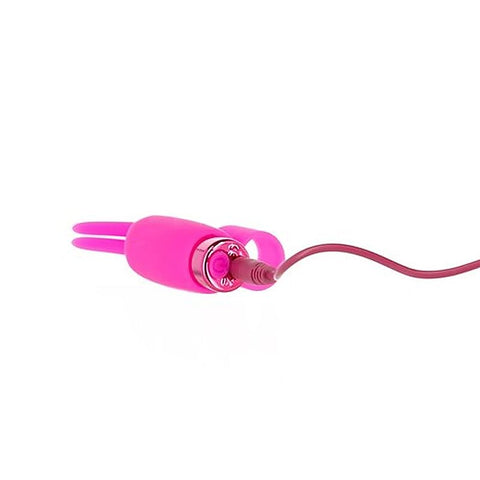 Power Bullet Teasing Tongue Vibrator With Rechargeable Bullet - Finger and Tongue Vibrators