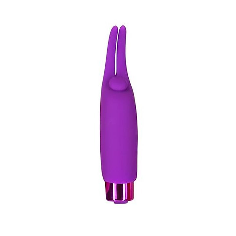 Power Bullet Teasing Tongue Vibrator With Rechargeable Bullet - Finger and Tongue Vibrators