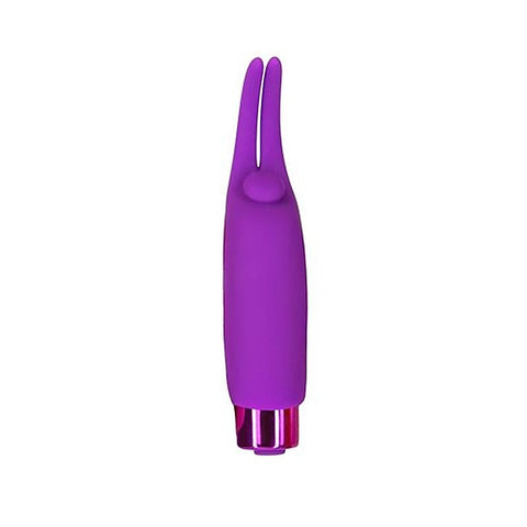 Power Bullet Teasing Tongue Vibrator With Rechargeable Bullet - Finger and Tongue Vibrators