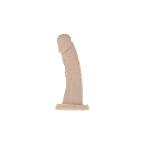 Addiction Edward Realistic Non Vibrating Dong 6 Inch Beige - Realistic Dildos
