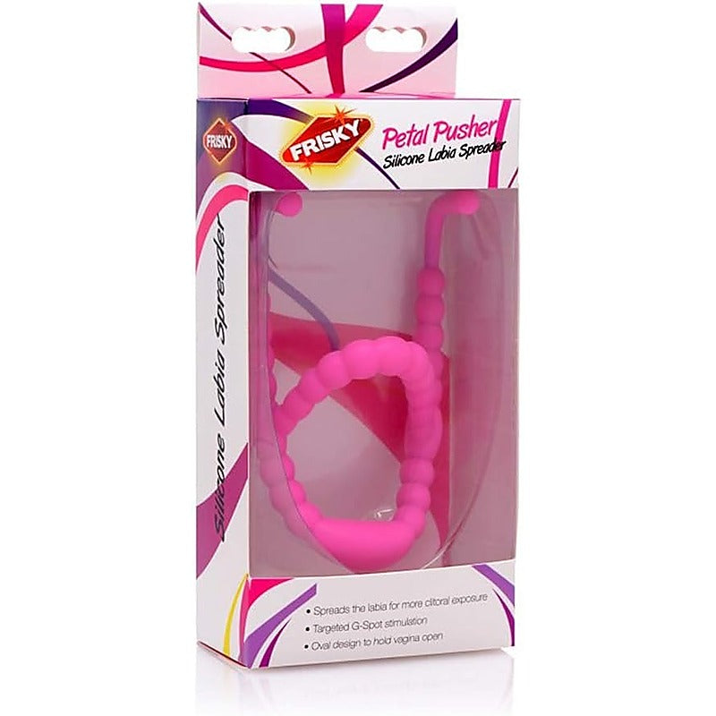 Frisky Petal Pusher Silicone Labia Spreader by XR Brands - Pussy And Clit Toys
