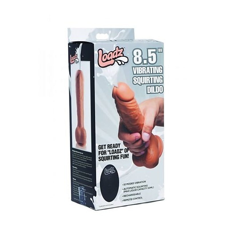 Loadz Dual Density Squirting Dildo by XR Brands - Vibrating Dildos