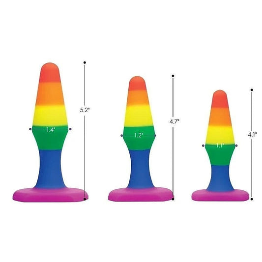 Frisky Rainbow Ready Anal Trainer Set