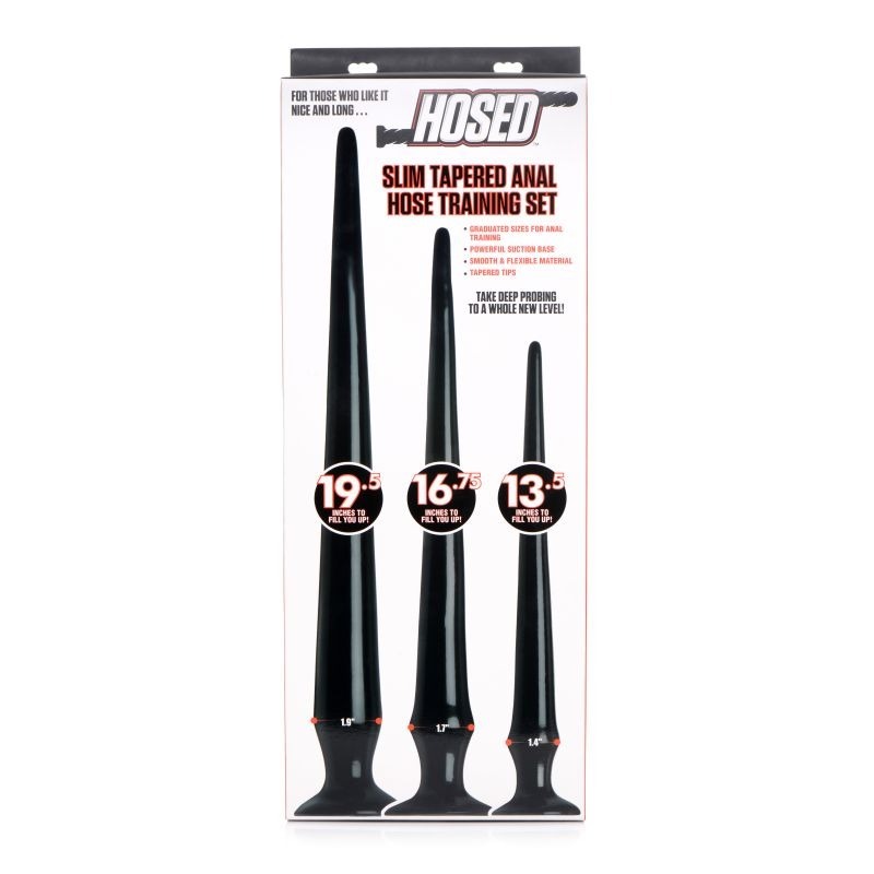 Tapered Anal Hose Training Set by XR Brands - Butt Plugs