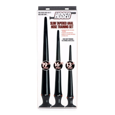 Tapered Anal Hose Training Set by XR Brands - Butt Plugs