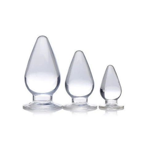 Triple Cones Anal Plug Set by XR Brands - Butt Plugs