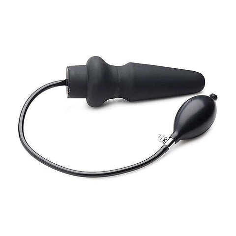 Master Series Ass Pand Large Inflatable Silicone Butt Plug - Butt Plugs