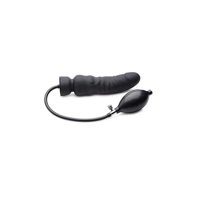 Dick Spand Inflatable Silicone Dildo by XR Brands - Inflatable Dildos and Vibrators