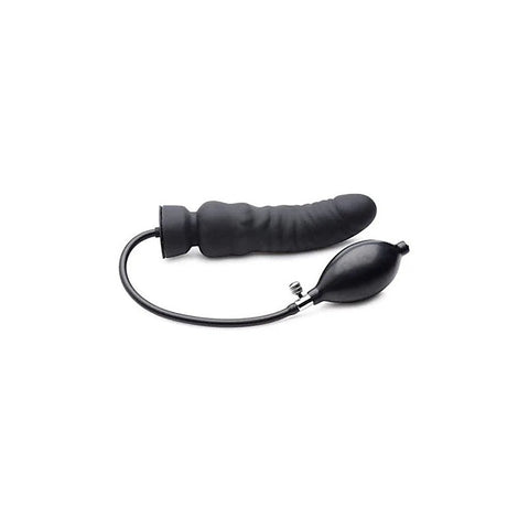 Dick Spand Inflatable Silicone Dildo by XR Brands - Inflatable Dildos and Vibrators