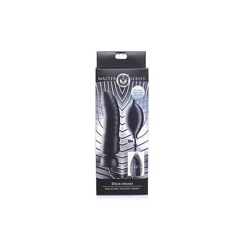 Dick Spand Inflatable Silicone Dildo by XR Brands - Inflatable Dildos and Vibrators
