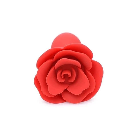 Booty Bloom Silicone Rose Anal Plug by XR Brands - Butt Plugs