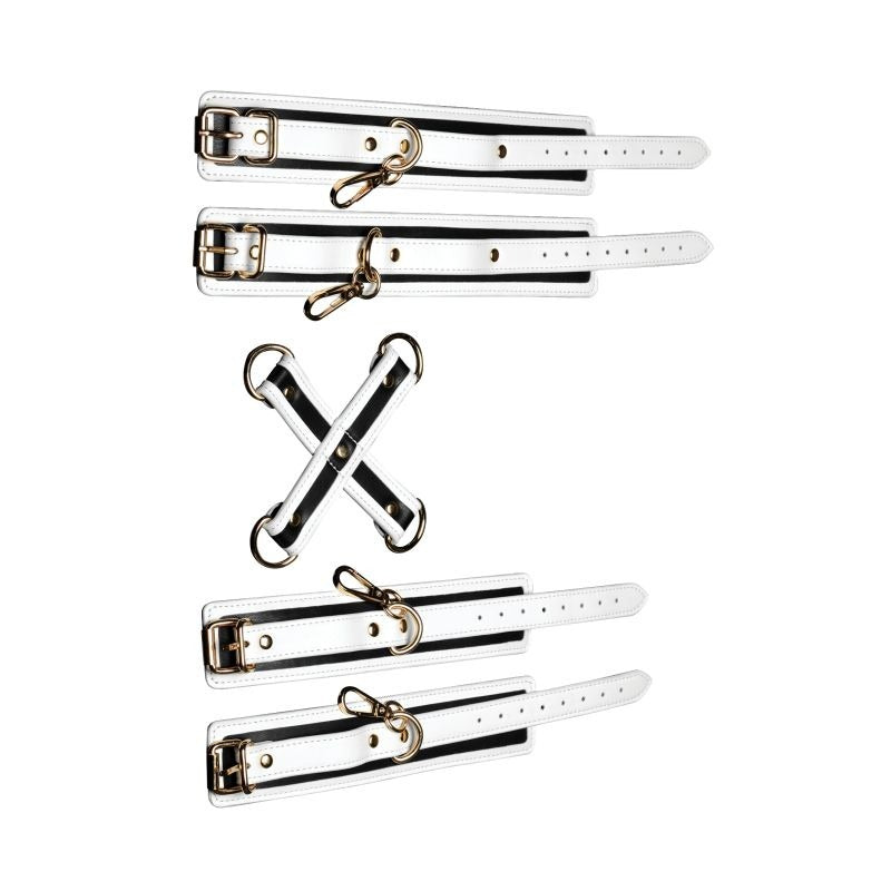 Kink In the Dark Glowing Hog Tie Set Fluro Restraints - Cuffs And Restraints