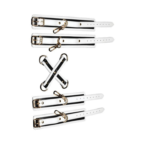 Kink In the Dark Glowing Hog Tie Set Fluro Restraints - Cuffs And Restraints
