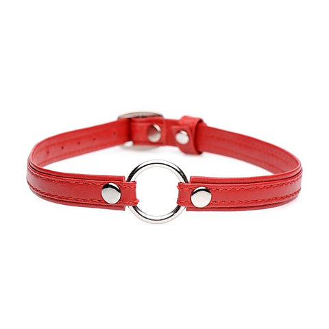Master Series Sex Pet Leather Choker by XR Brands - Collars and Leads