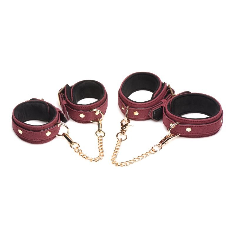 Velvet Bondage Set by XR Brands - Bondage Kits