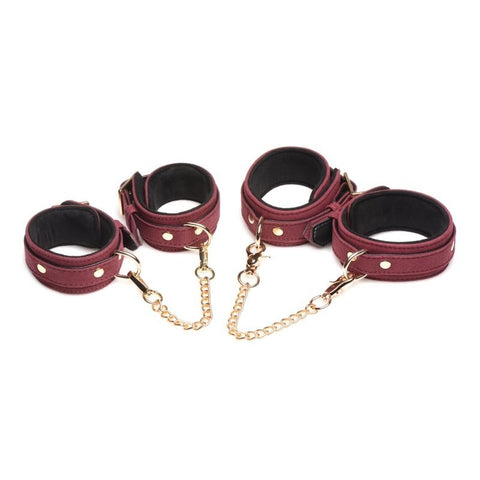 Velvet Bondage Set by XR Brands - Bondage Kits