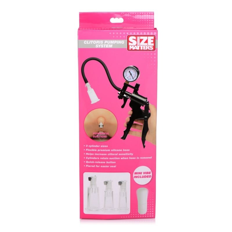 Clitoral Pumping System Pussy Clear by XR Brands - Pussy And Clit Toys
