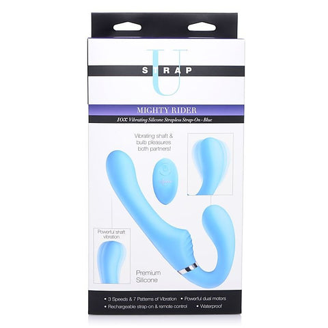 Mighty Rider 10X Strapless Strap-On by XR Brands - Strap On Sextoys