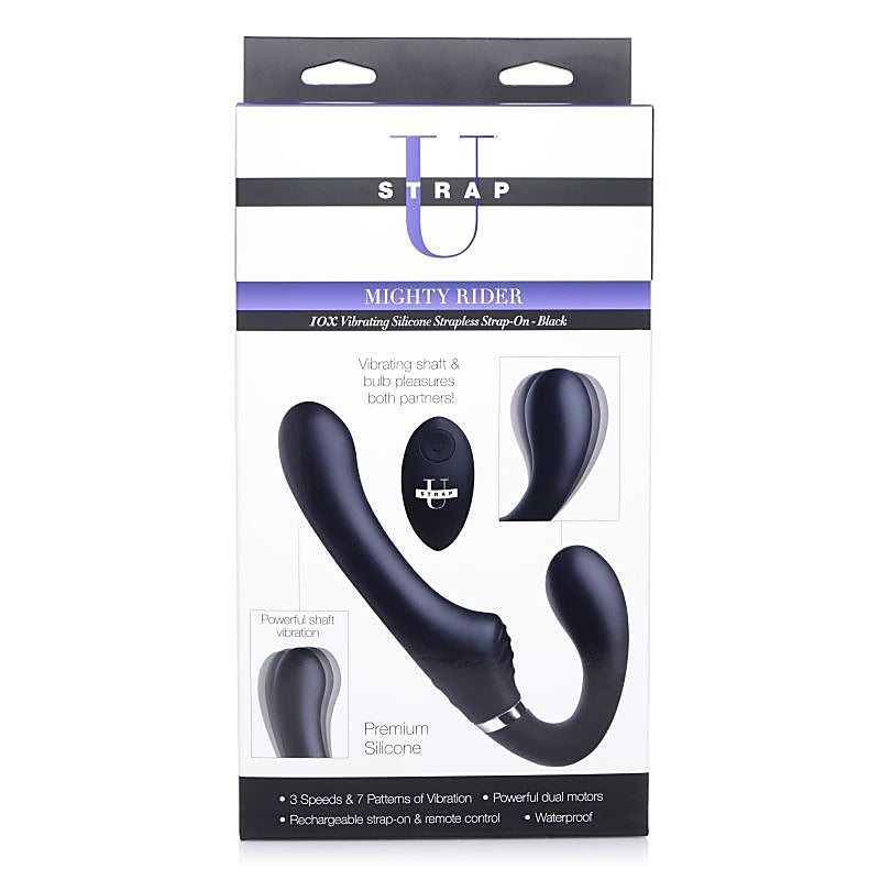 Mighty Rider 10X Strapless Strap-On by XR Brands - Strap On Sextoys