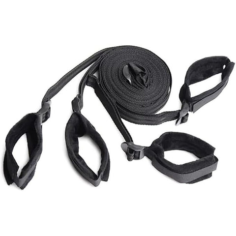 Strict Bed Restraint Bondage Kit by XR Brands - Bondage Kits