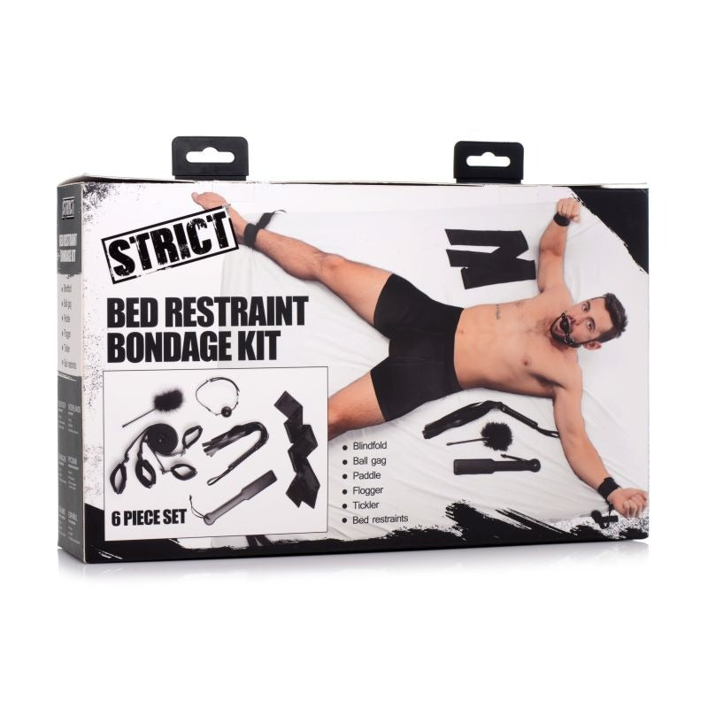 Bed Restraint Bondage Kit by XR Brands - Bondage Kits