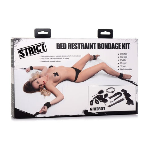 Bed Restraint Bondage Kit by XR Brands - Bondage Kits