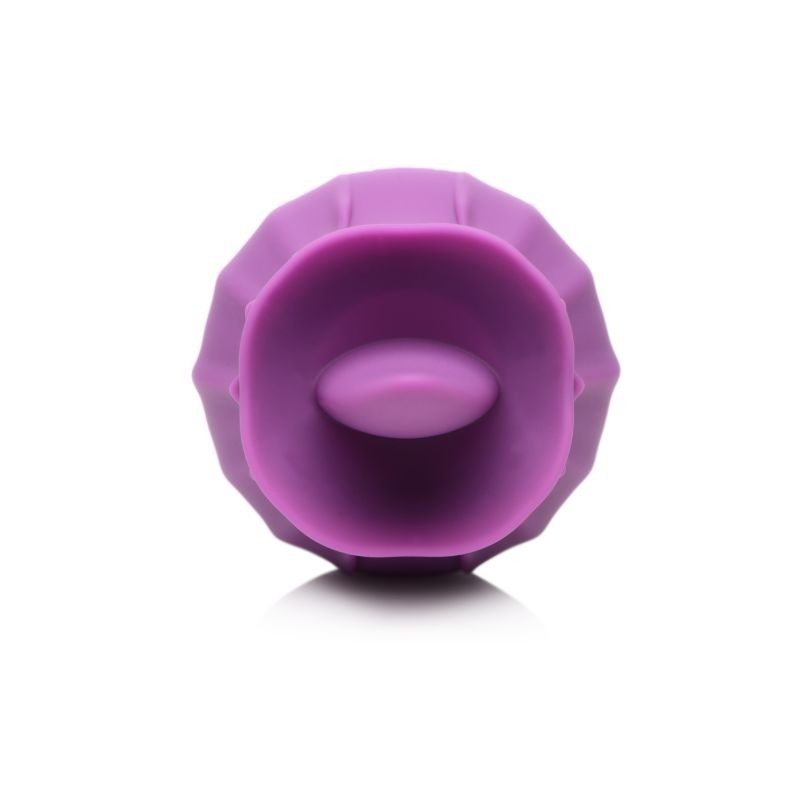 Bloomgasm Wild Violet 10X Licking Clit Vibrator - Clit Ticklers and Pulsators