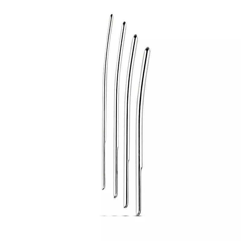 Sinner Gear Single Ended Dilator Trainer Set 4 Piece - Urethral Sounds