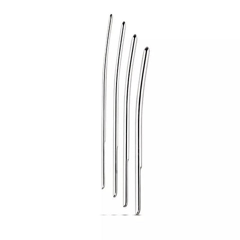 Sinner Gear Single Ended Dilator Trainer Set 4 Piece - Urethral Sounds