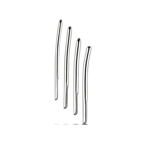 Single Ended Dilator Set Advanced 4 Piece by Sinner Gear - Urethral Sounds