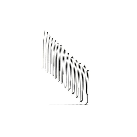 Sinner Gear Single Ended Dilator Set 14 Piece - Urethral Sounds