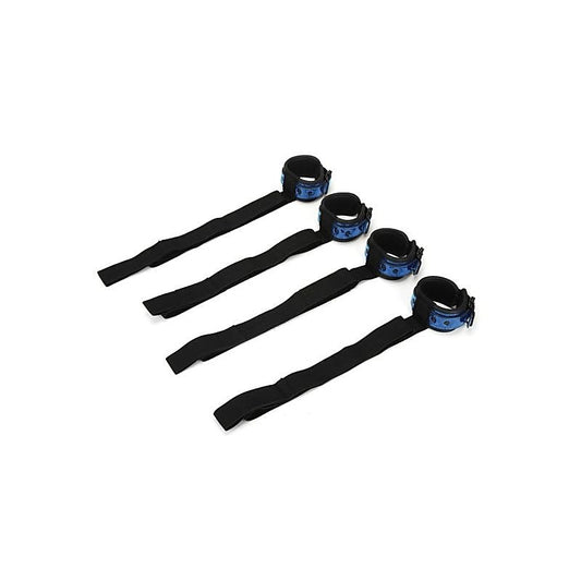 Whip Smart Diamond BDSM Play Bed Restraints by Xgen Products - Cuffs And Restraints