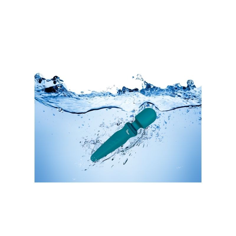 Fierce Rechargeable Wand Massager Ocean by Viben - Body Wands
