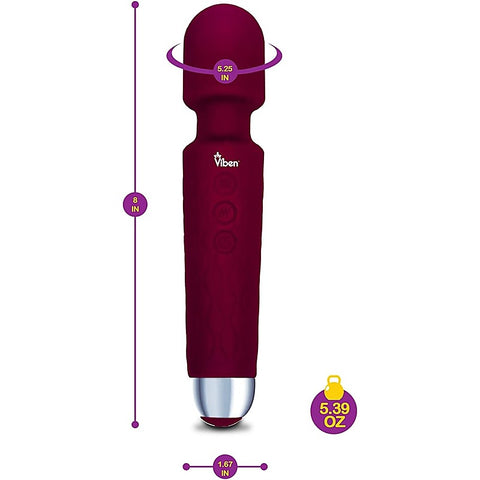 Tempest Rechargeable Body Wand Massager by Viben - Body Wands