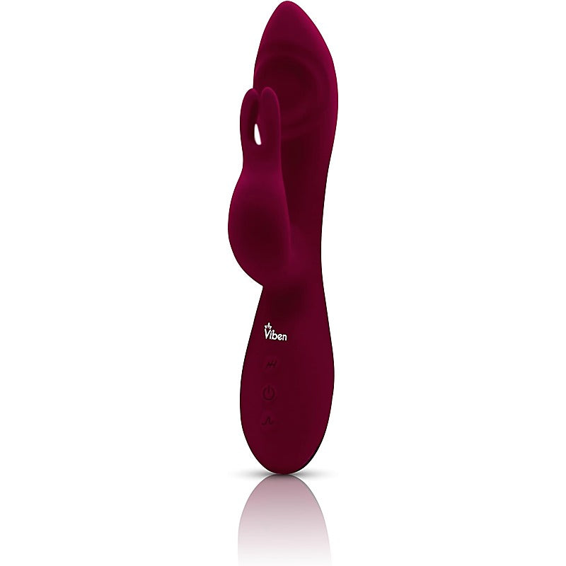 Pzazz Rechargeable Thumping Rabbit Vibrator by Viben - Rabbit Vibrators