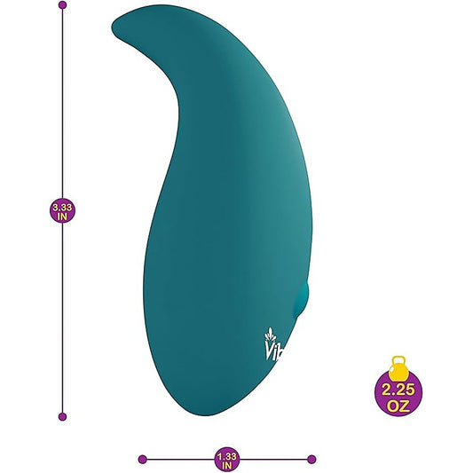 Viben Elated Pinpoint Rechargeable Vibrator Ocean - Personal Massagers
