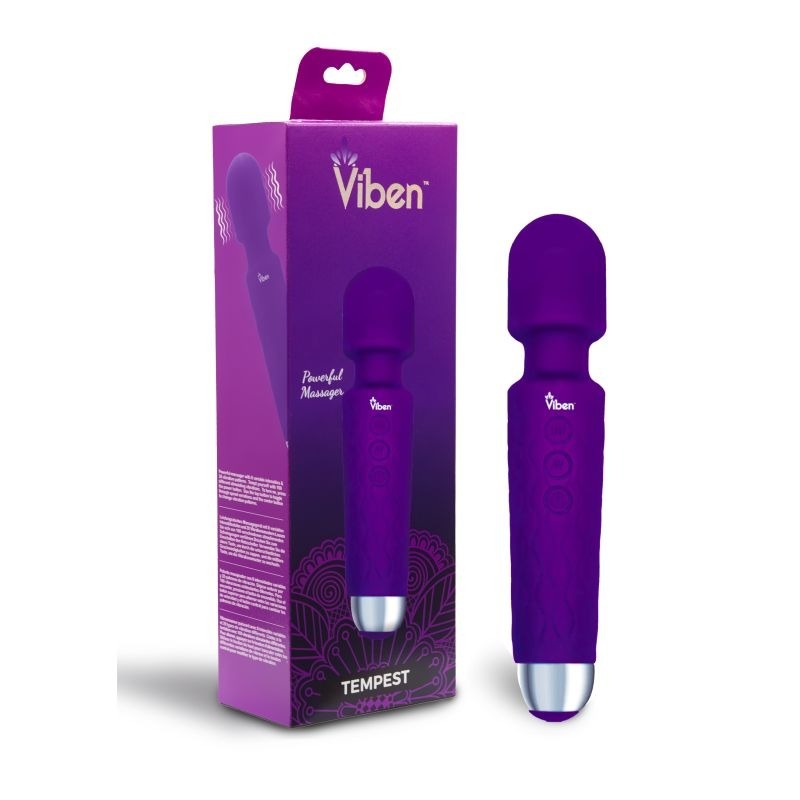 Tempest Travel Wand Massager Violet by Viben - Body Wands
