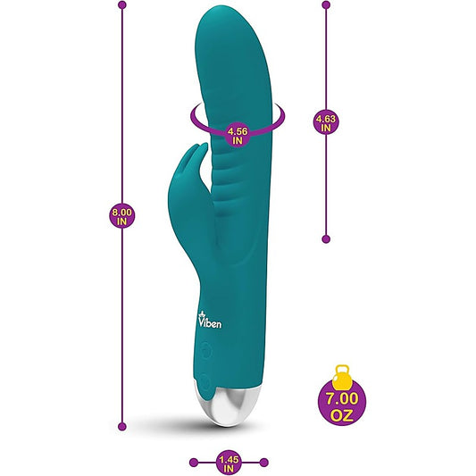 Alluring Come Hither Rabbit Vibrator by Viben - Rabbit Vibrators