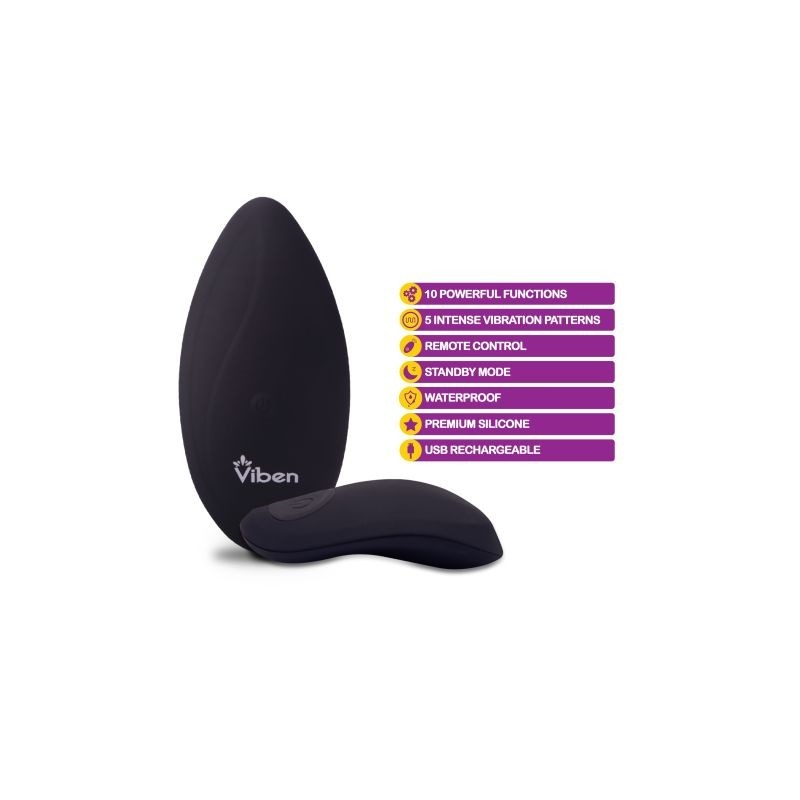 Racy Function Panty Vibe w/ Remote by Viben - Remote Control Vibrators